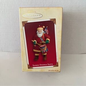 Hallmark Yankee Doodle Santa New